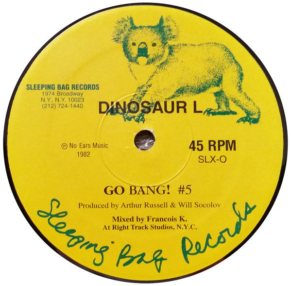 Dinosaur L : Go Bang! #5 / Clean On Your Bean #1 (12", RE)