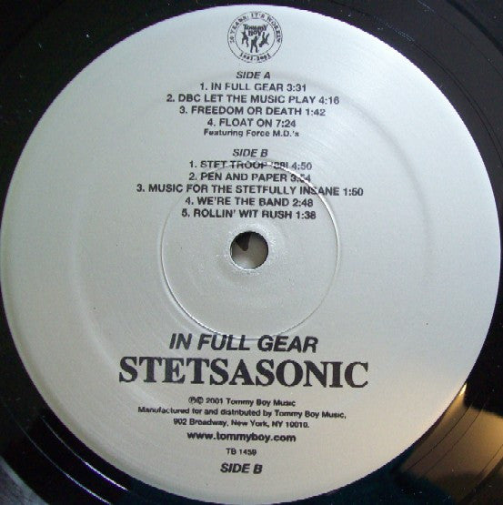 Stetsasonic : In Full Gear (2xLP, Album, RE)