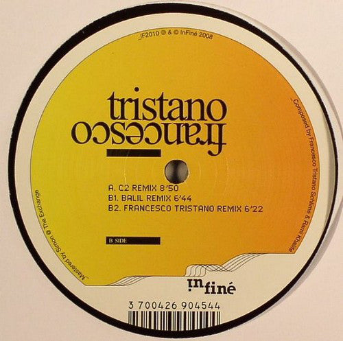 Francesco Tristano : The Melody (12")