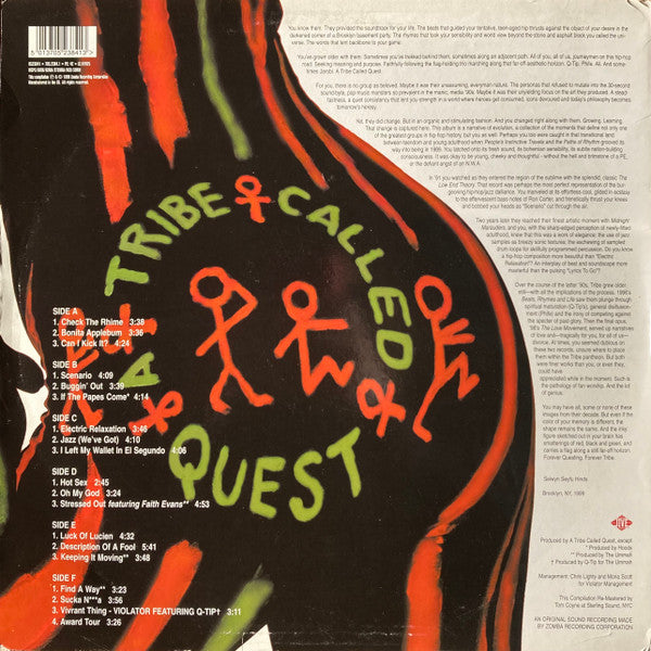 A Tribe Called Quest : The Anthology (3xLP, Comp, RM)
