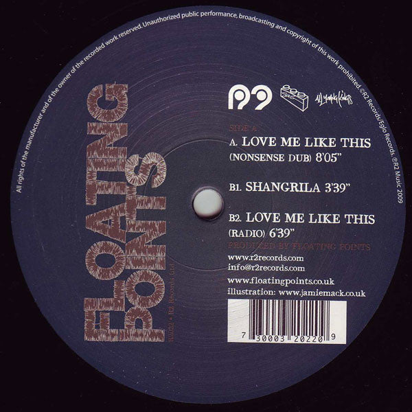 Floating Points : Love Me Like This (12")