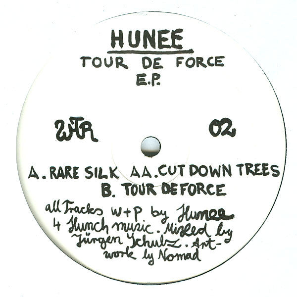 Hunee : Tour De Force E.P. (12", EP)
