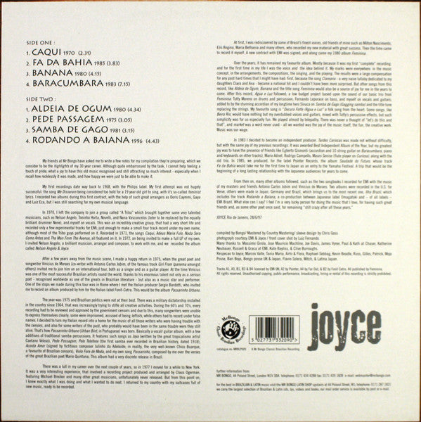 Joyce : The Essential Joyce 1970-1996 (LP, Comp)