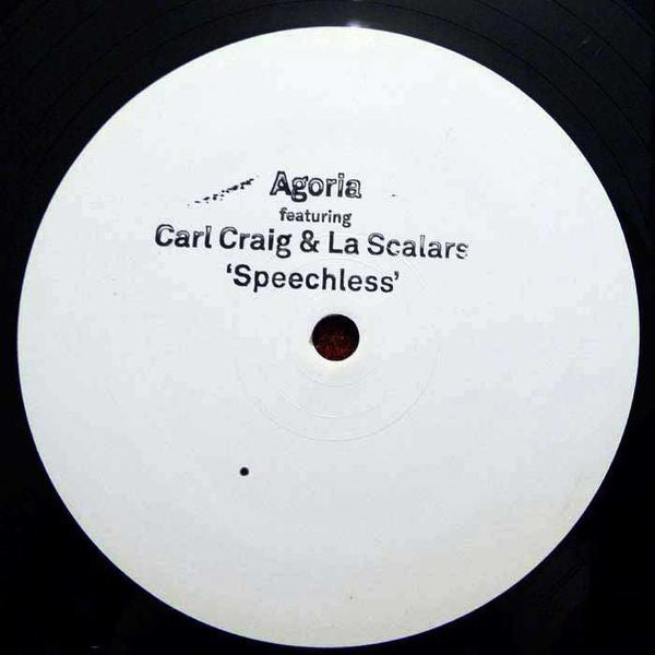 Agoria Featuring Carl Craig & La Scalars : Speechless (12", S/Sided, W/Lbl)