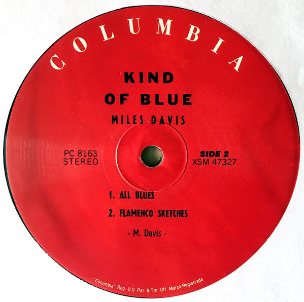 Miles Davis : Kind Of Blue (LP, Album, RE)