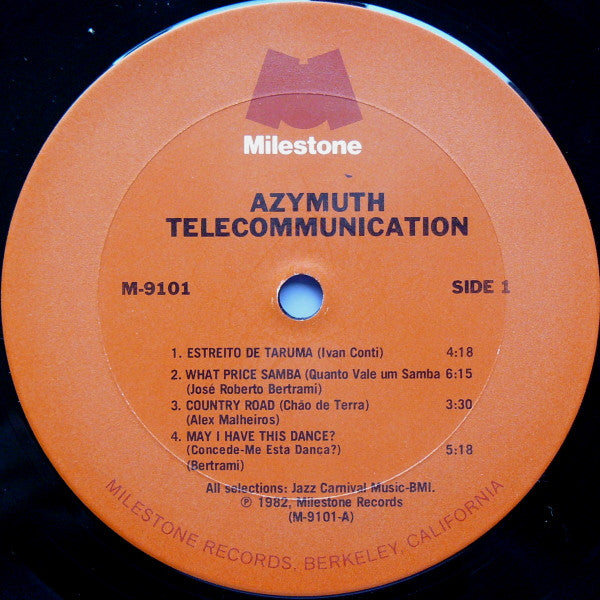 Azymuth : Telecommunication (LP, Album)