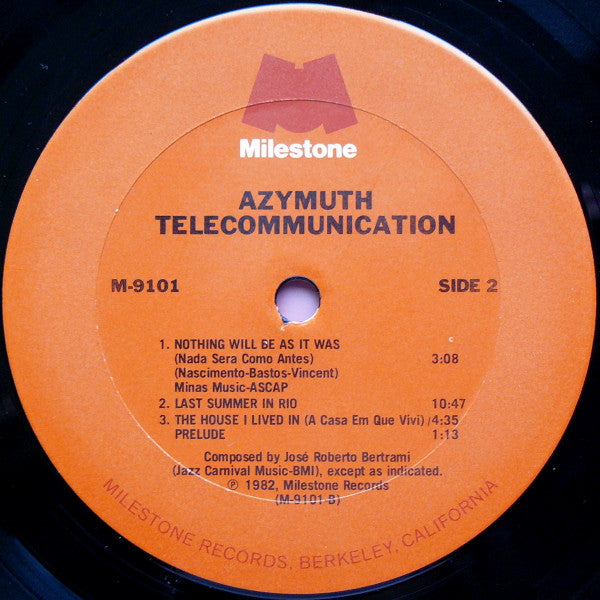 Azymuth : Telecommunication (LP, Album)