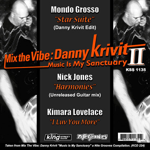 Danny Krivit : Mix The Vibe (Music Is My Sanctuary II) (12")