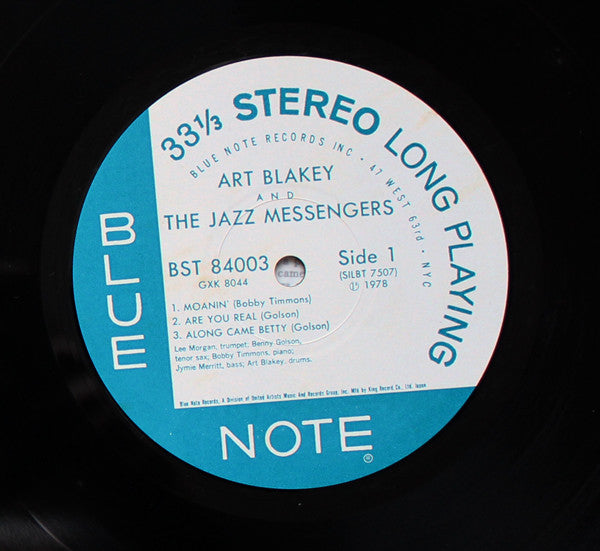 Art Blakey & The Jazz Messengers : Art Blakey And The Jazz Messengers (LP, Album, RE)