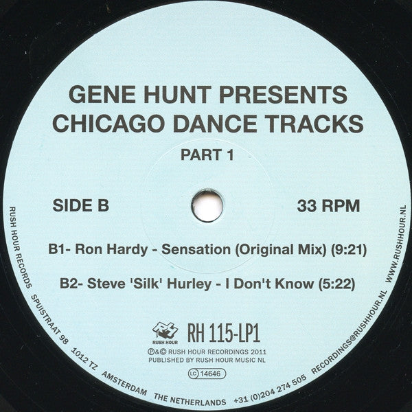 Gene Hunt : Chicago Dance Tracks Part 1 (2x12", Comp)