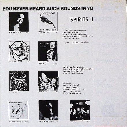 Albert Ayler Quintet : Spirits Rejoice (LP, Album, RE)