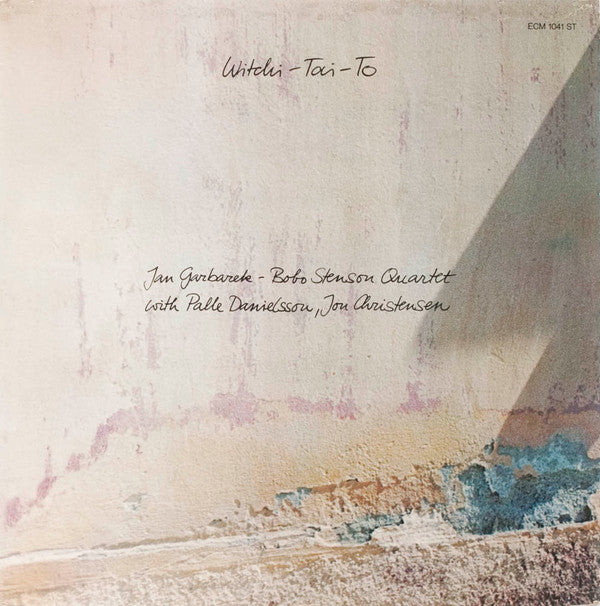 Jan Garbarek - Bobo Stenson Quartet : Witchi-Tai-To (LP, Album)