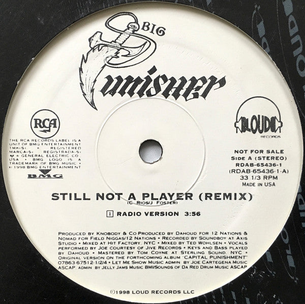 Big Punisher : Still Not A Player (12", Single, Promo)