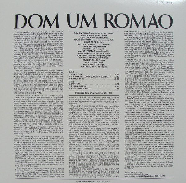 Dom Um Romao : Dom Um Romao (LP, Album, RE)