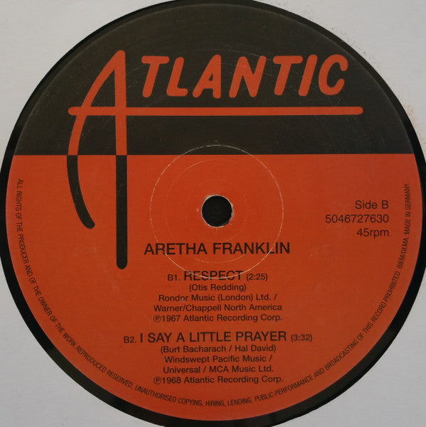 Aretha Franklin : Rock Steady (12")