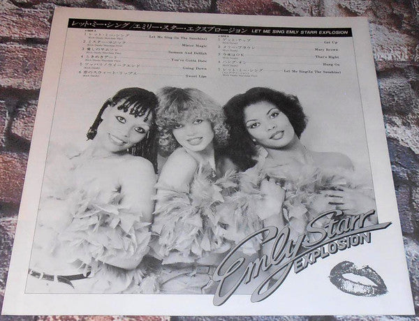 Emly Starr Explosion : Let Me Sing (LP, Album)