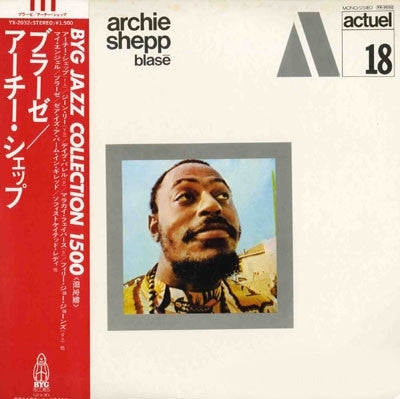 Archie Shepp : Blasé (LP, Album, RE)