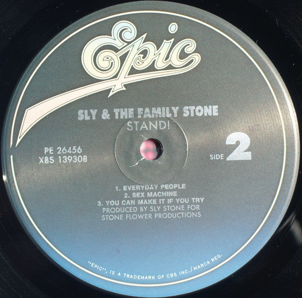 Sly & The Family Stone : Stand! (LP, Album, RE)