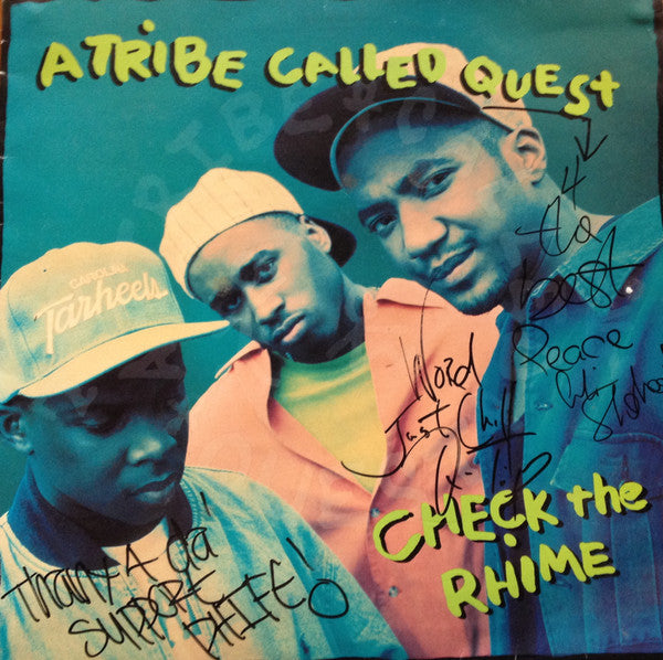 A Tribe Called Quest : Check The Rhime (12")