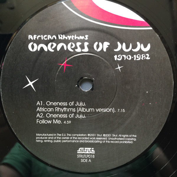 Oneness Of Juju : African Rhythms 1970-1982 (3xLP, Comp)