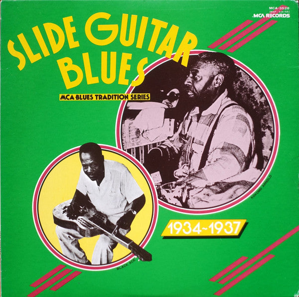 Various : Slide Guitar Blues 1934-1937 (LP, Comp, Mono)