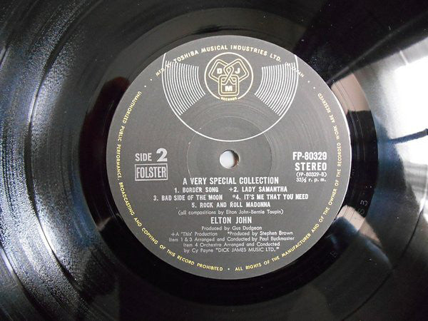 Elton John : A Very Special Collection (LP, Comp, S/Edition)