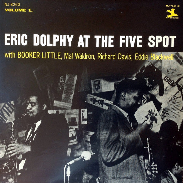 Eric Dolphy = Eric Dolphy : At The Five Spot, Volume 1. = ファイブ・スポットのエリック・ドルフィー (LP, Album, RE)