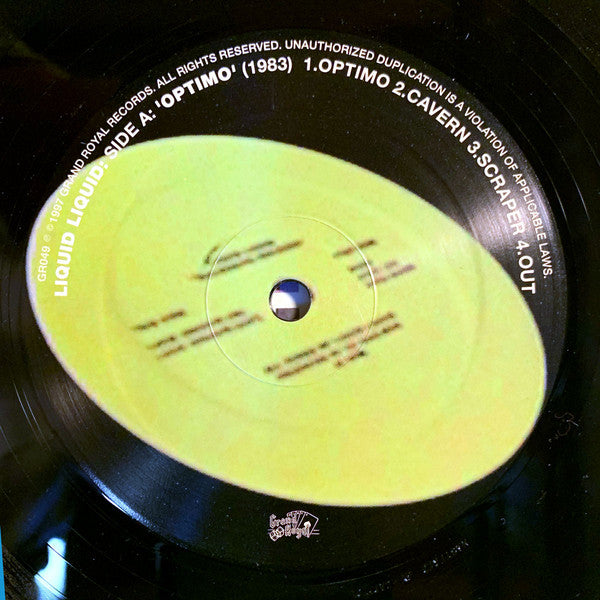 Liquid Liquid : Liquid Liquid (2xLP, Comp)