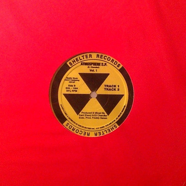 Kerri Chandler : Atmosphere E.P. Vol. 1 (12", EP)