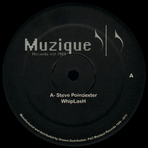 Steve Poindexter / Eric Martin : Whiplash / Emergency (12", Ltd, RE)
