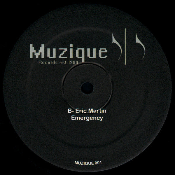 Steve Poindexter / Eric Martin : Whiplash / Emergency (12", Ltd, RE)