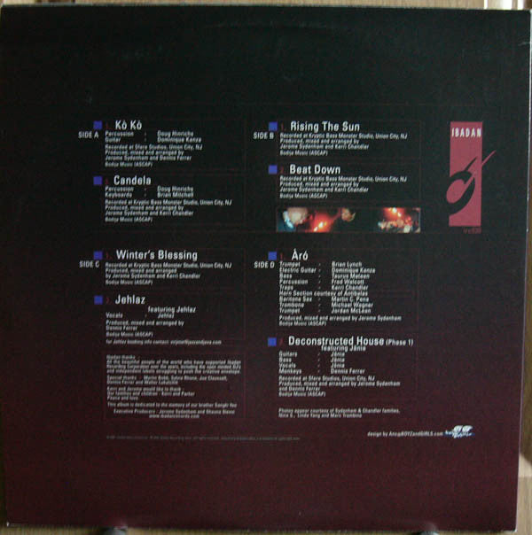 Jerome Sydenham And Kerri Chandler : Saturday (2x12", Album)