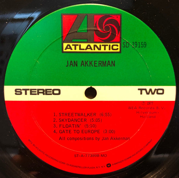 Jan Akkerman : Jan Akkerman (LP, Album, MO)