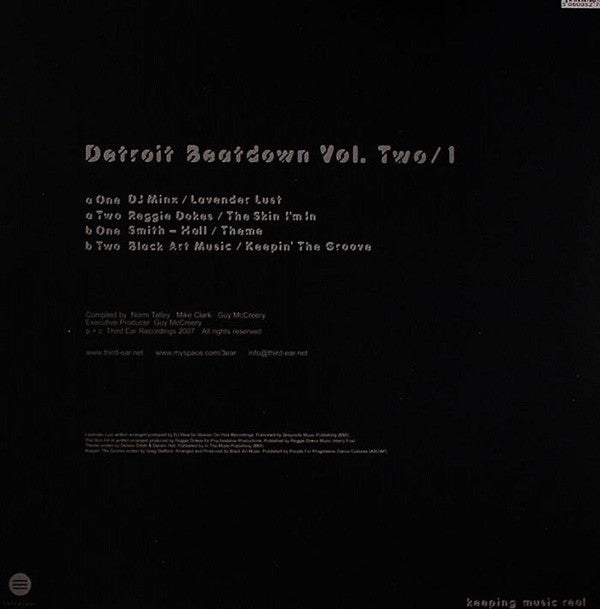 Various : Detroit Beatdown Vol. 2 EP 1 (12", EP, Comp)