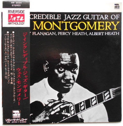 Wes Montgomery : The Incredible Jazz Guitar Of Wes Montgomery (LP, Album, RE)