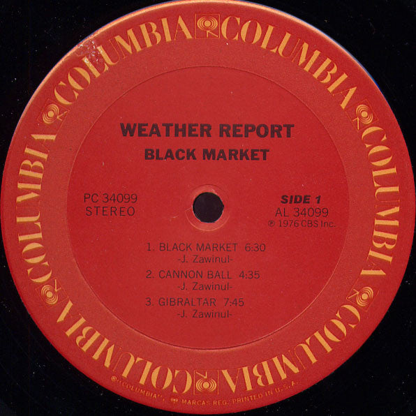 Weather Report : Black Market (LP, Album, Pit)