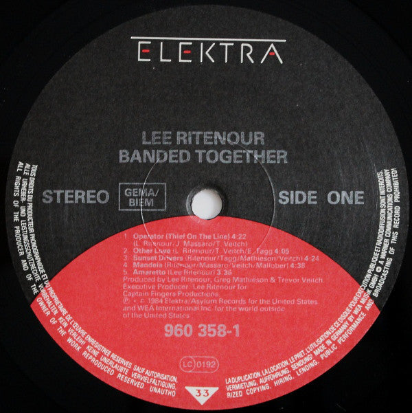 Lee Ritenour : Banded Together (LP, Album)