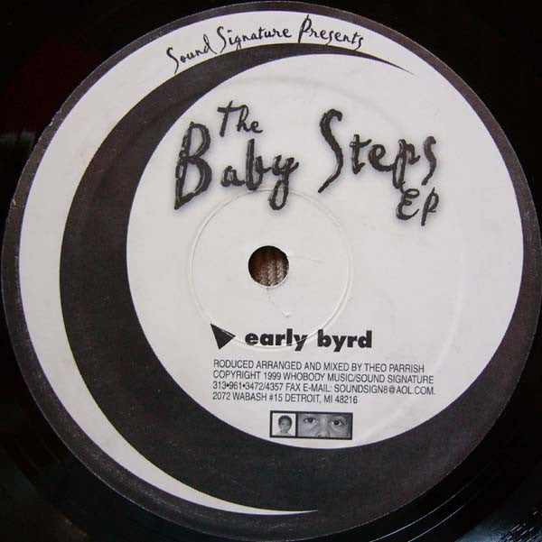 Theo Parrish : The Baby Steps EP (12", EP, RE)