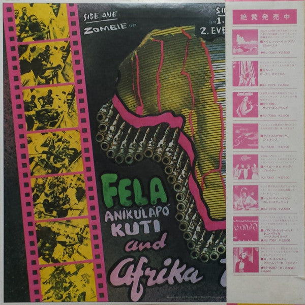 Fela Kuti And Africa 70 : Zombie (LP, Comp)
