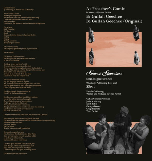 Theo Parrish : Preacher's Comin (12", Single)