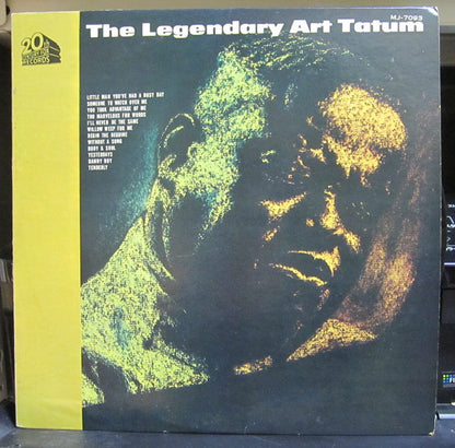Art Tatum : The Legendary Art Tatum (LP, Album, Mono, RE)