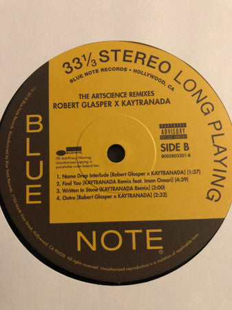 Robert Glasper x Kaytranada : The ArtScience Remixes (12", EP, RSD, Ltd)