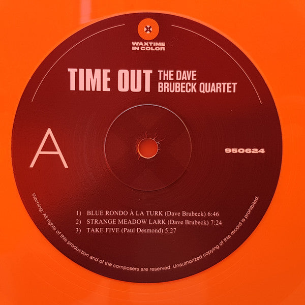 The Dave Brubeck Quartet : Time Out (LP, Album, Ltd, RE, Ora)