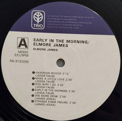 Elmore James : Early In The Morning (LP, Comp, Mono)