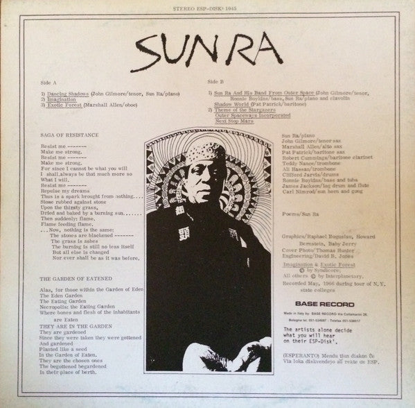 Sun Ra : Nothing Is... (LP, Album, RE)