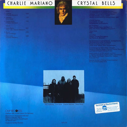 Charlie Mariano : Crystal Bells (LP, Album)