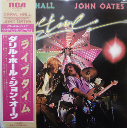 Daryl Hall & John Oates : Livetime (LP, Album, Promo)