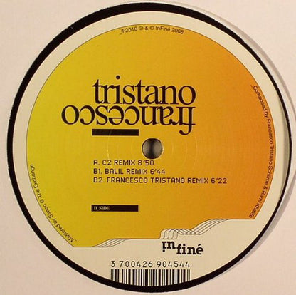 Francesco Tristano : The Melody (12")