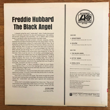 Freddie Hubbard : The Black Angel (LP, Album, Promo)