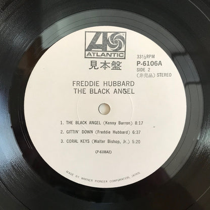 Freddie Hubbard : The Black Angel (LP, Album, Promo)